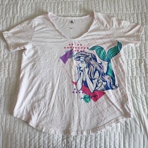 Disney Store Ariel The Little Mermaid Women’s Plus Shirt